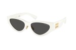 Sonnenbrille Miu Miu MU03ZS 1425S0 Cat Eye Weiß