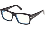 Brillen Tom Ford FT5941-B 001 Rechteck Schwarz