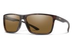 Sunglasses Smith RIPTIDE/S N9P/L5 Polarized Rechteck Havanna