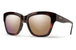 Sonnenbrille Smith SWAY 086/9V Rechteck Havanna