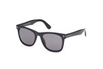 Sunglasses Tom Ford FT1099-N 01D Polarized Quadratisch Schwarz