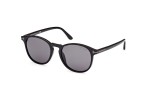 Sonnenbrille Tom Ford FT1097-N 01D Polarized Rund Schwarz