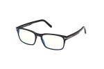 Glasses Tom Ford FT5938-B 001 Quadratisch Schwarz