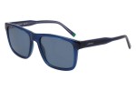 Sunglasses Lacoste L6025S 410 Rechteck Blau