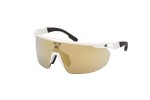 Sonnenbrille Adidas Sport SP0095 21G Monoscheibe | Shield Weiß