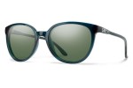 Sonnenbrille Smith CHEETAH QM4/L7 Polarized Rund Blau