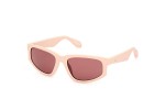 Sonnenbrille Adidas Originals OR0107 73S Rechteck Rosa