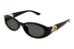 Sonnenbrille Gucci GG1662SA 001 Oval Schwarz