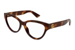 Brillen Gucci GG1581O 002 Cat Eye Havanna