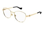 Glasses Gucci GG1601O 001 Rund Gold