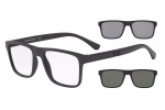 Brillen Emporio Armani EA4115 58011W Quadratisch Schwarz