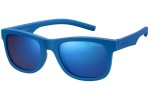 Sonnenbrille Polaroid Junior PLD8020/S ZDI/JY Polarized Rechteck Blau