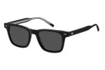 Sonnenbrille Tommy Hilfiger TH2127/S 807/IR Rechteck Schwarz