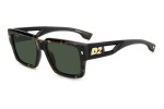 Sonnenbrille Dsquared2 D20143/S 086/QT Rechteck Havanna