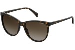 Sonnenbrille Polaroid PLD4066/S 086/LA Polarized Quadratisch Havanna