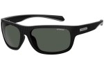 Sunglasses Polaroid Active Collection PLD7022/S 807/M9 Polarized Quadratisch Schwarz