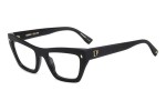 Brillen Dsquared2 D20153 807 Rechteck Schwarz