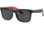 Sonnenbrille Ray-Ban Junior Junior Justin Marvel Collection RJ9069S 716687 Quadratisch Schwarz