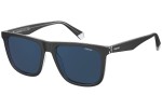 Sonnenbrille Polaroid PLD2102/S/X 7C5/C3 Polarized Quadratisch Schwarz