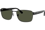 Sonnenbrille Ray-Ban RB3750 002/31 Quadratisch Schwarz