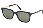 Sonnenbrille Tom Ford Jochem FT1183 01R Polarized Quadratisch Schwarz