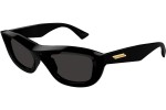 Sonnenbrille Bottega Veneta BV1326S 001 Rechteck Schwarz