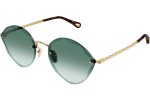 Sonnenbrille Chloe CH0253S 003 Rund Gold