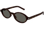 Sonnenbrille Saint Laurent SL751JEANNE 002 Oval Havanna