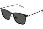 Sonnenbrille Mont Blanc MB0354S 001 Quadratisch Schwarz