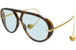 Sonnenbrille Bottega Veneta BV1273S 007 Groß Havanna