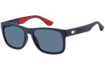 Sonnenbrille Tommy Hilfiger TH1556/S 8RU/KU Rechteck Blau