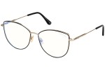 Glasses Tom Ford FT5667-B 005 Cat Eye Schwarz