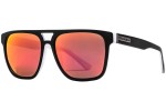 Sonnenbrille Horsefeathers Trigger AM080D Polarized Quadratisch Schwarz