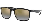 Sunglasses Ray-Ban Chromance Collection RB4264 601/J0 Polarized Quadratisch Schwarz