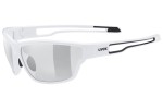 Sonnenbrille uvex sportstyle 806 v White S1-S3 Rechteck Weiß