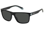 Sonnenbrille Polaroid PLD2123/S 08A/M9 Polarized Quadratisch Schwarz