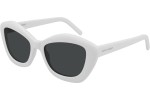 Sonnenbrille Saint Laurent SL68 004 Cat Eye Weiß