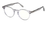 Glasses Tom Ford FT5557-B 020 Rund Kristall