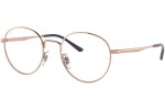 Brillen Ray-Ban RX3681V 3094 Rund Gold